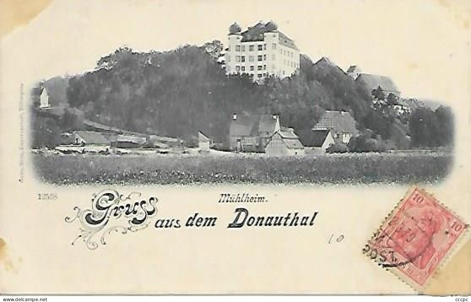 CPA Mühlheim Gruss aus dem Donauthal