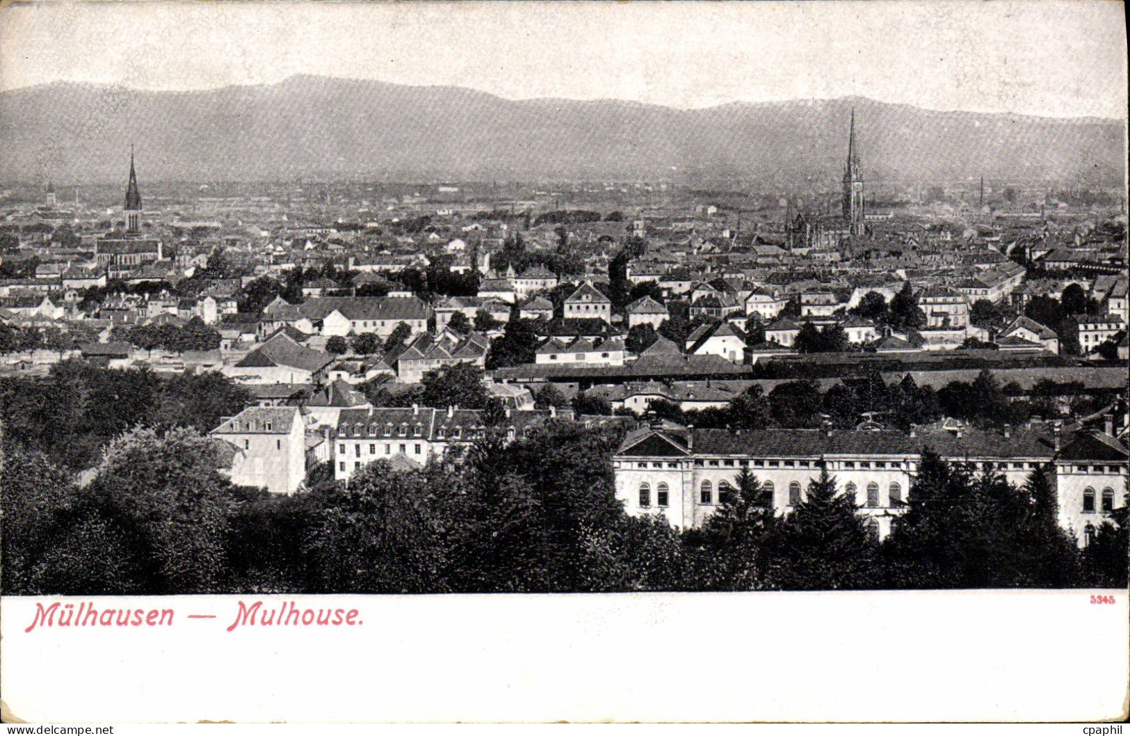 CPA Mulhausen Mulhouse