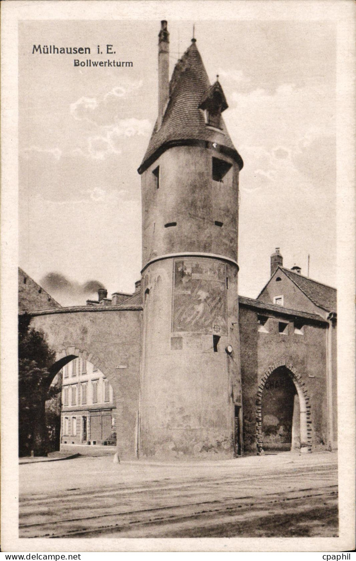 CPA Mulhouse Bollwerkturm