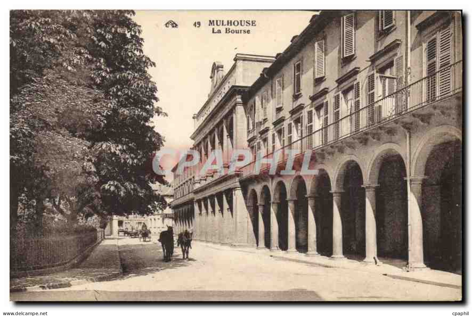 CPA Mulhouse La Bourse