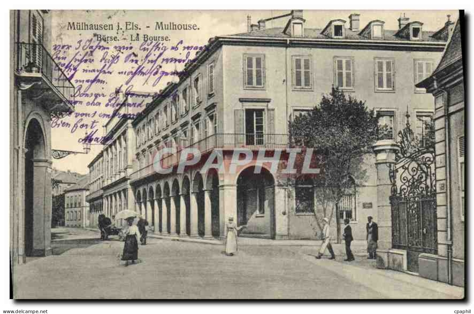 CPA Mulhouse La Bourse