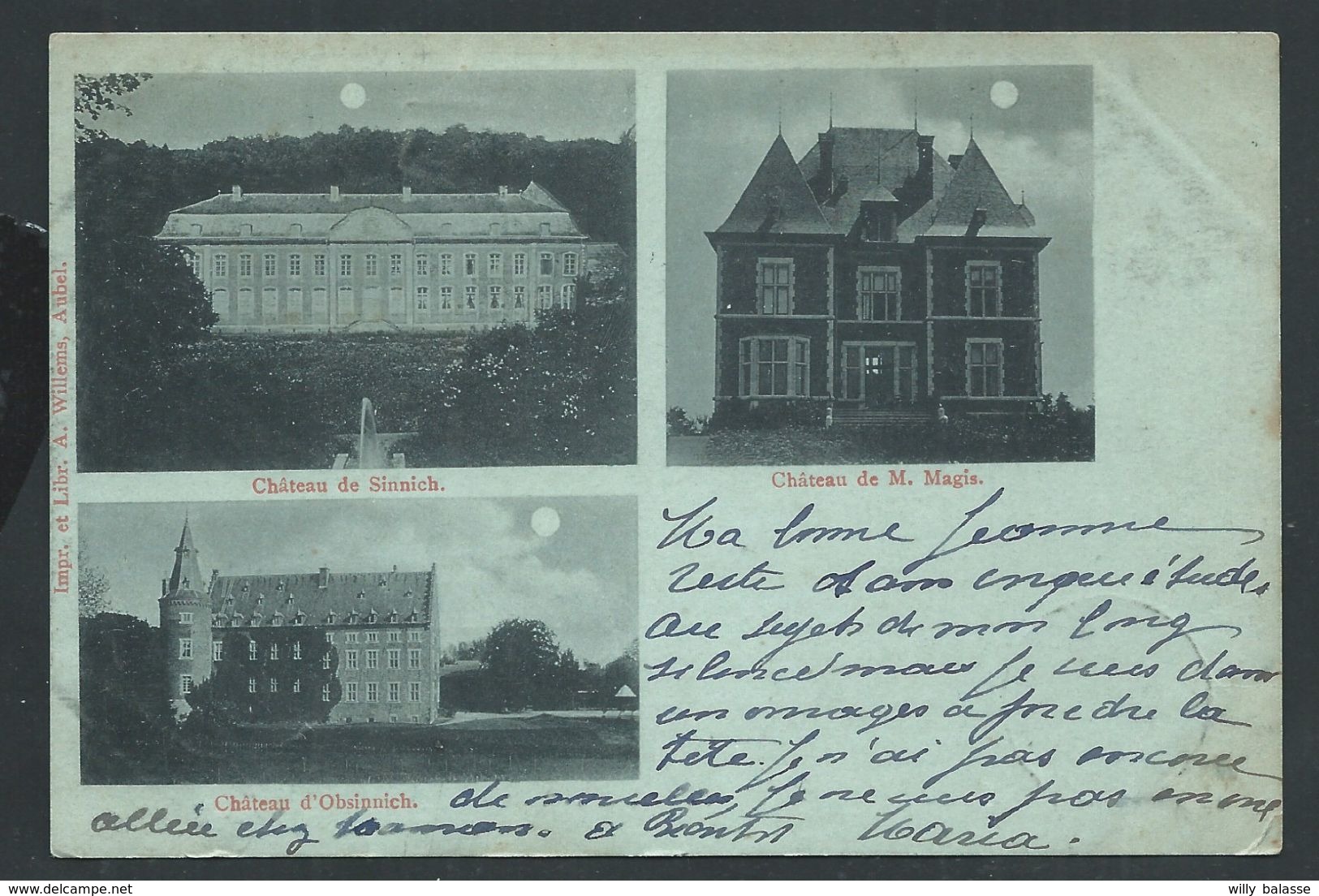 +++ CPA - Multivues - Château de SINNICH - OBSINNICH - M. Magis - 1901  //