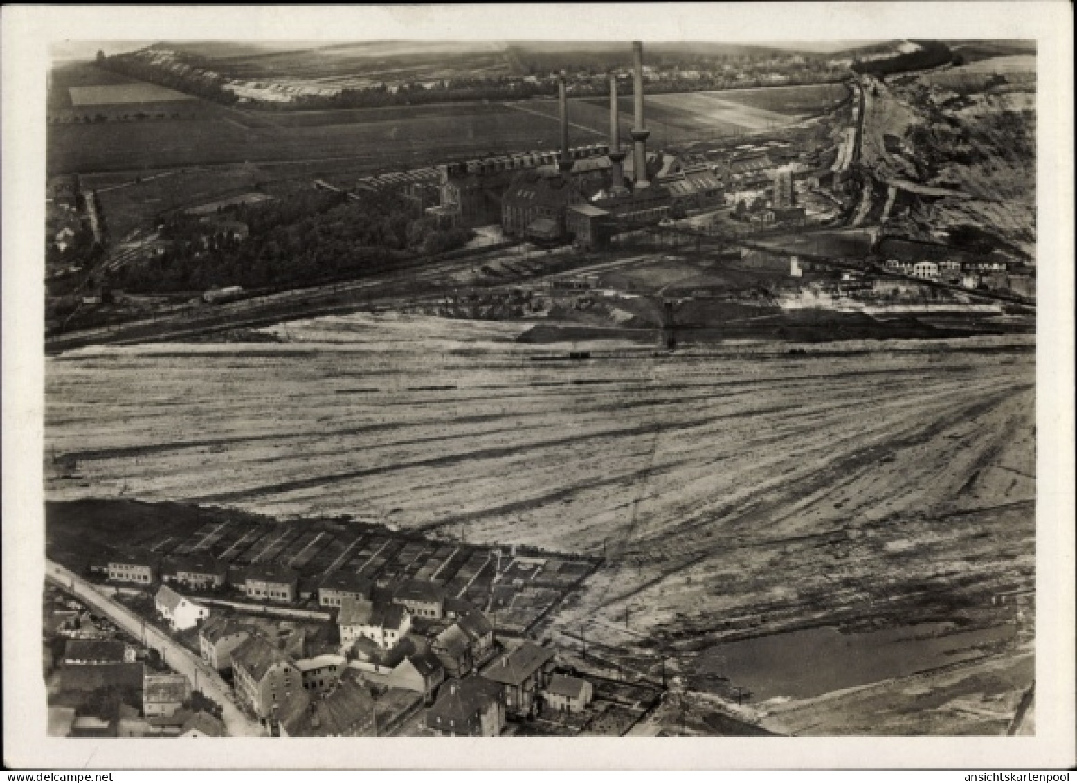 CPA Mumsdorf Meuselwitz in Thüringen, Grube Phönix, Phönix AG für Braunkohlenverwertung