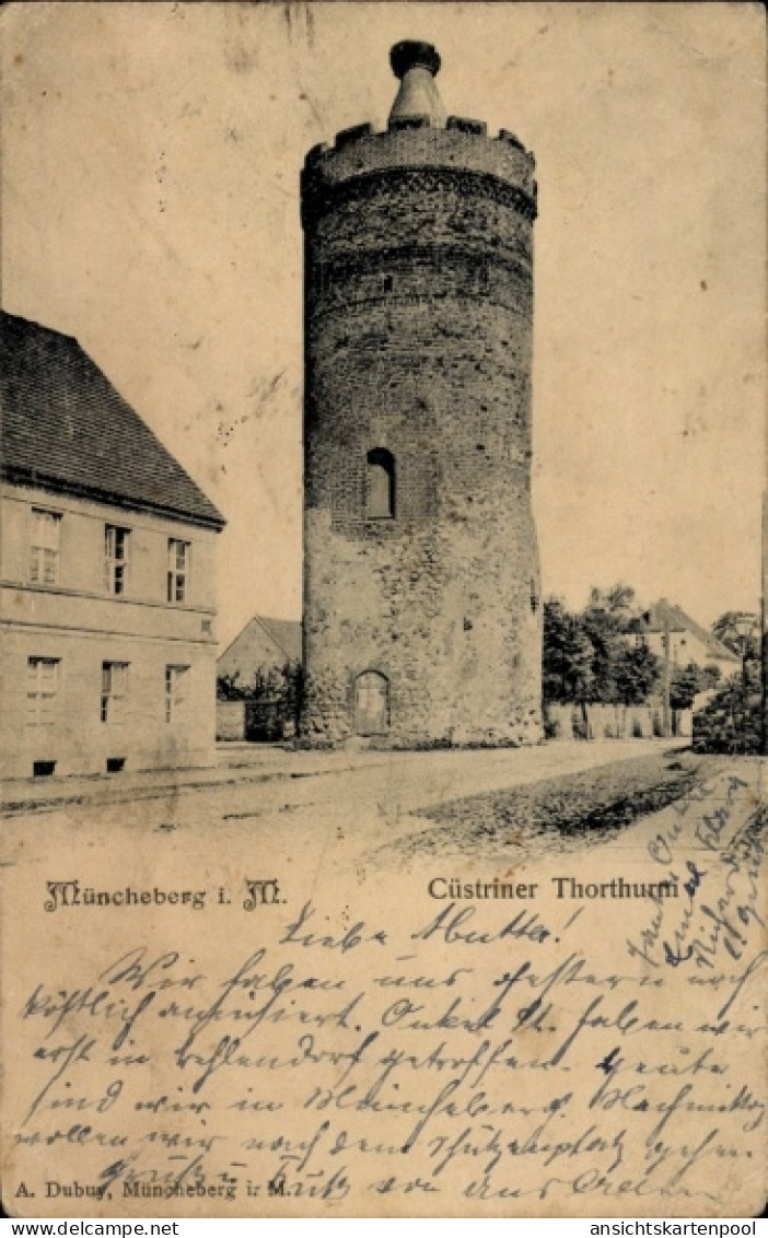 CPA Müncheberg in der Mark, Müncheberg i. M., Cüstriner Thorthum
