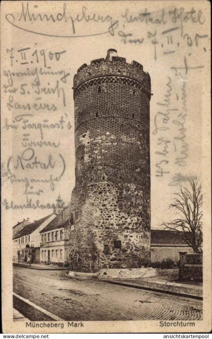 CPA Müncheberg in der Mark, Storchturm