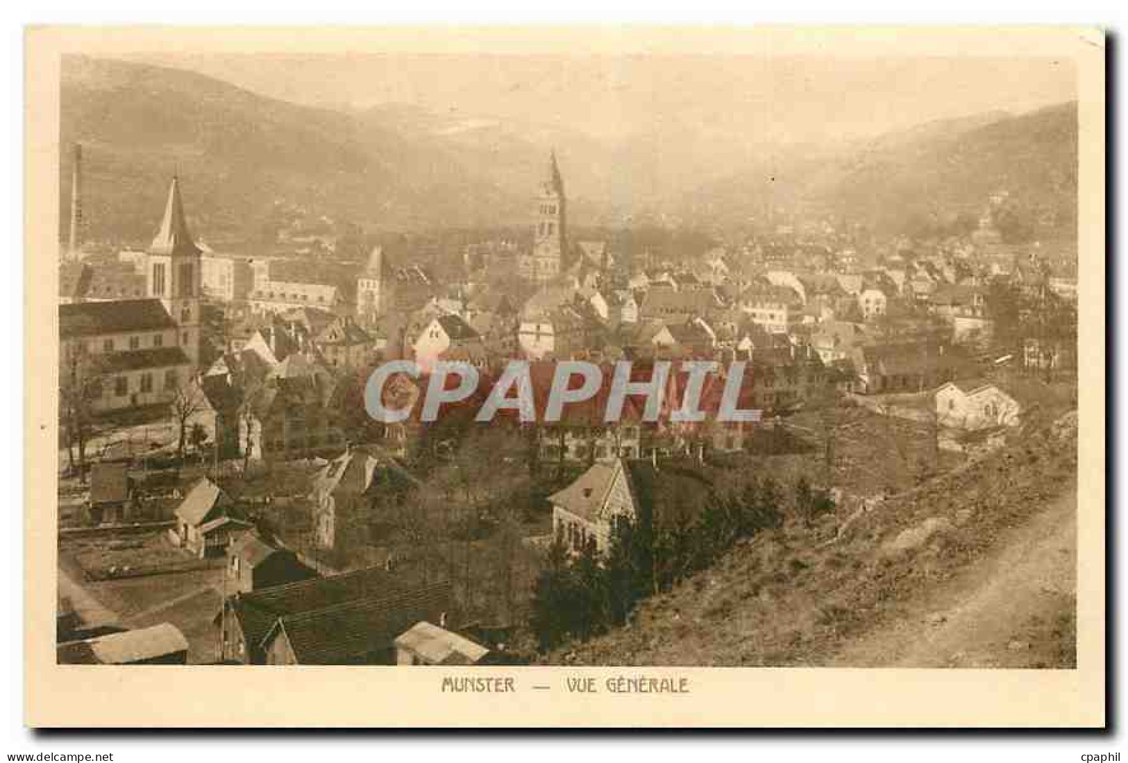 CPA Munster vue generale