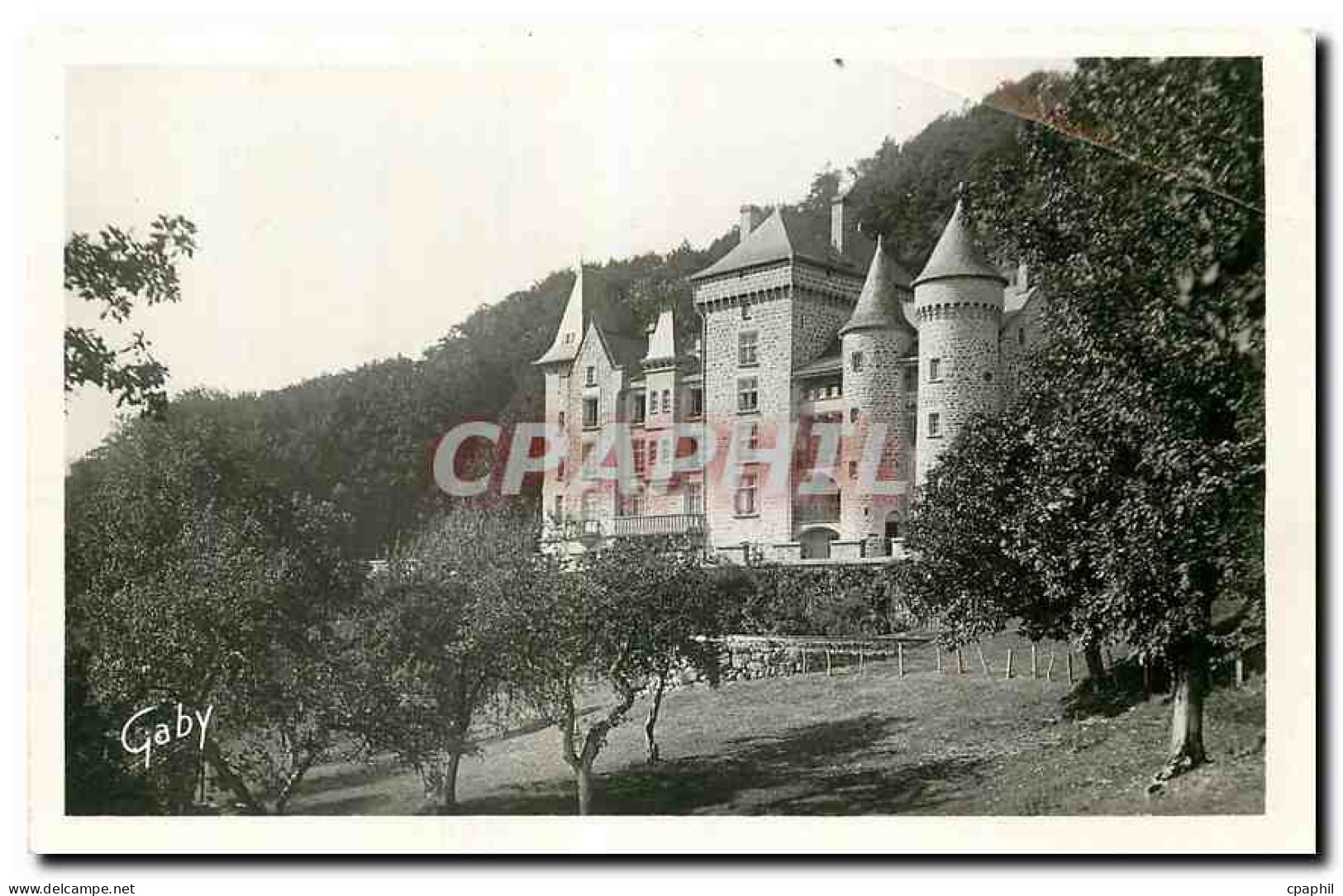 CPA Murat Cantal Le Chateau
