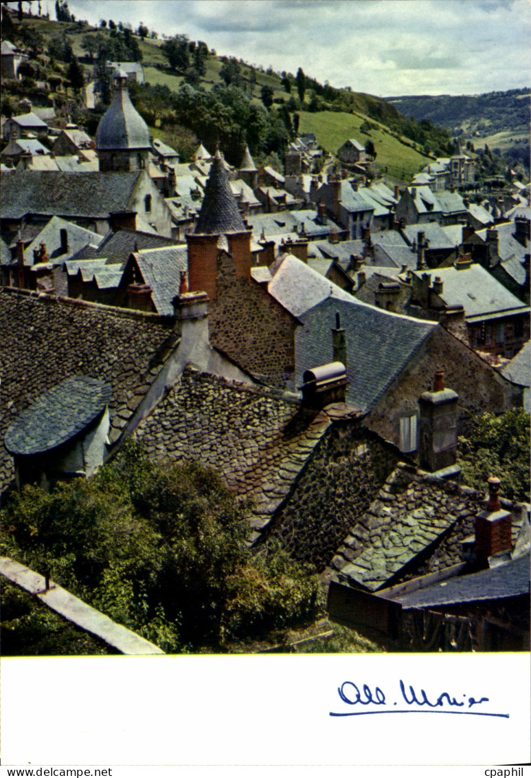 CPA Murat Cantal ses vieux toits