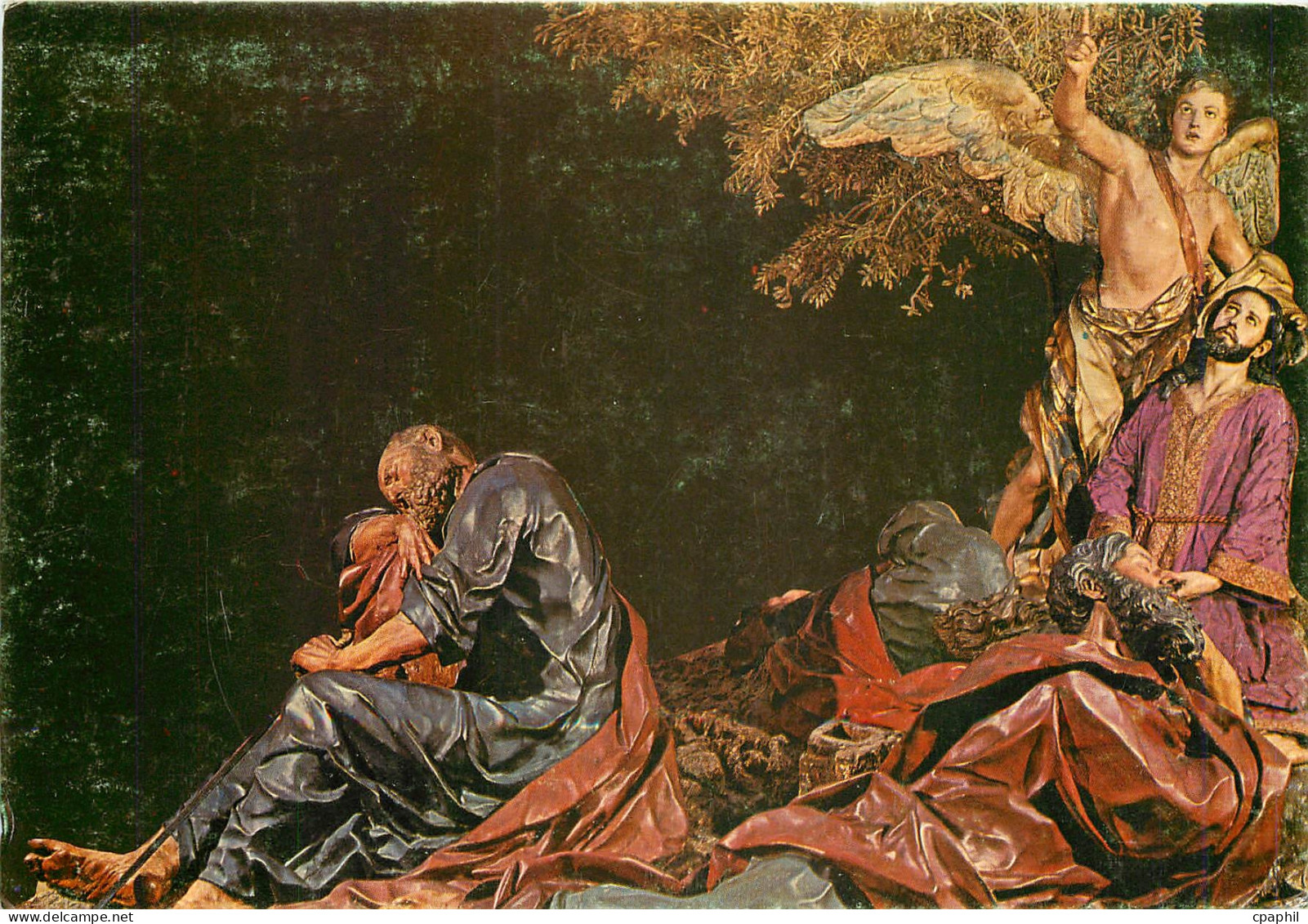 CPA Murcia Museo Salzillo La Oracion del Huerto