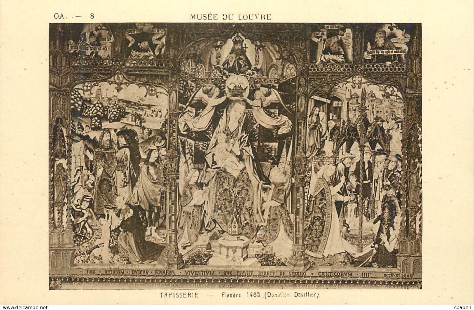 CPA Musee du Louvre Tapisserie