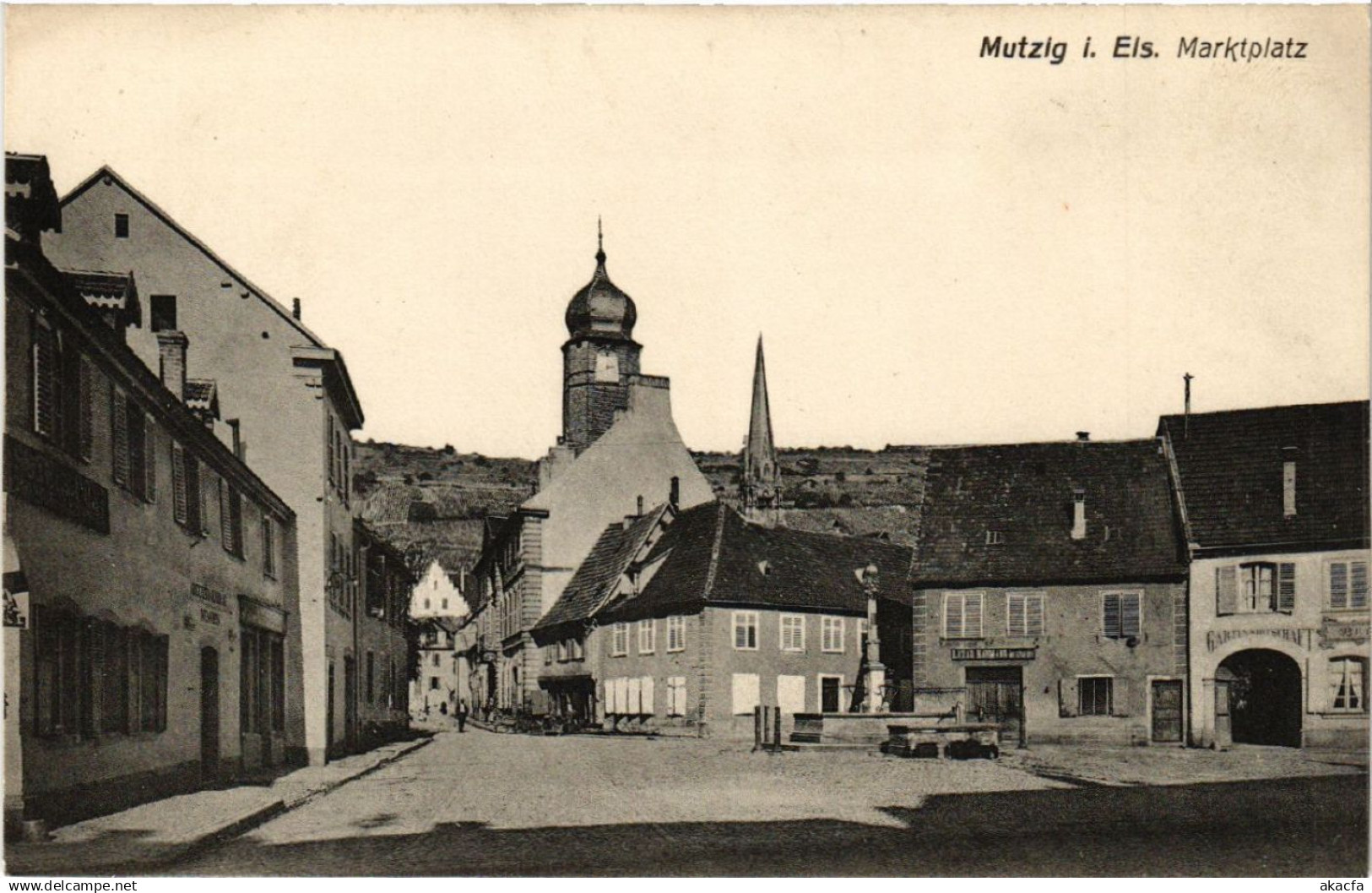 CPA MUTZIG i. Els. Marktplatz (393654)