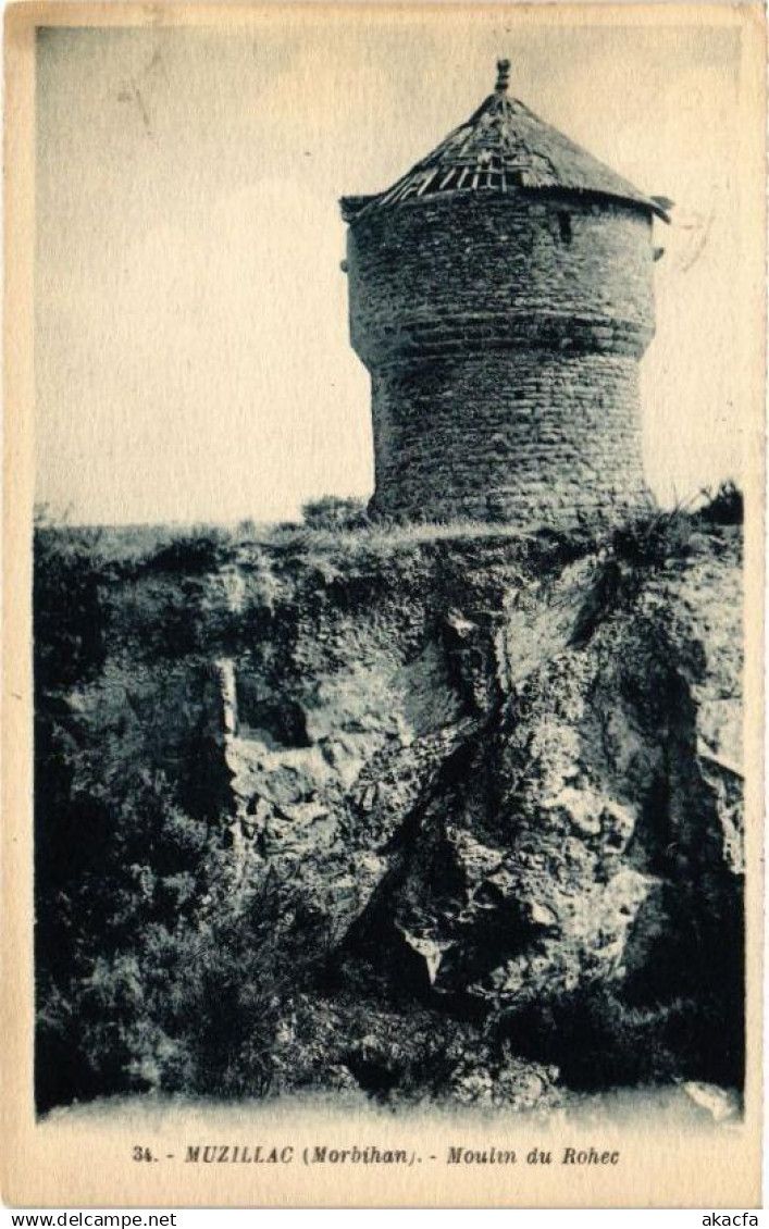 CPA MUZILLAC - Moulin du Rohec (209962)