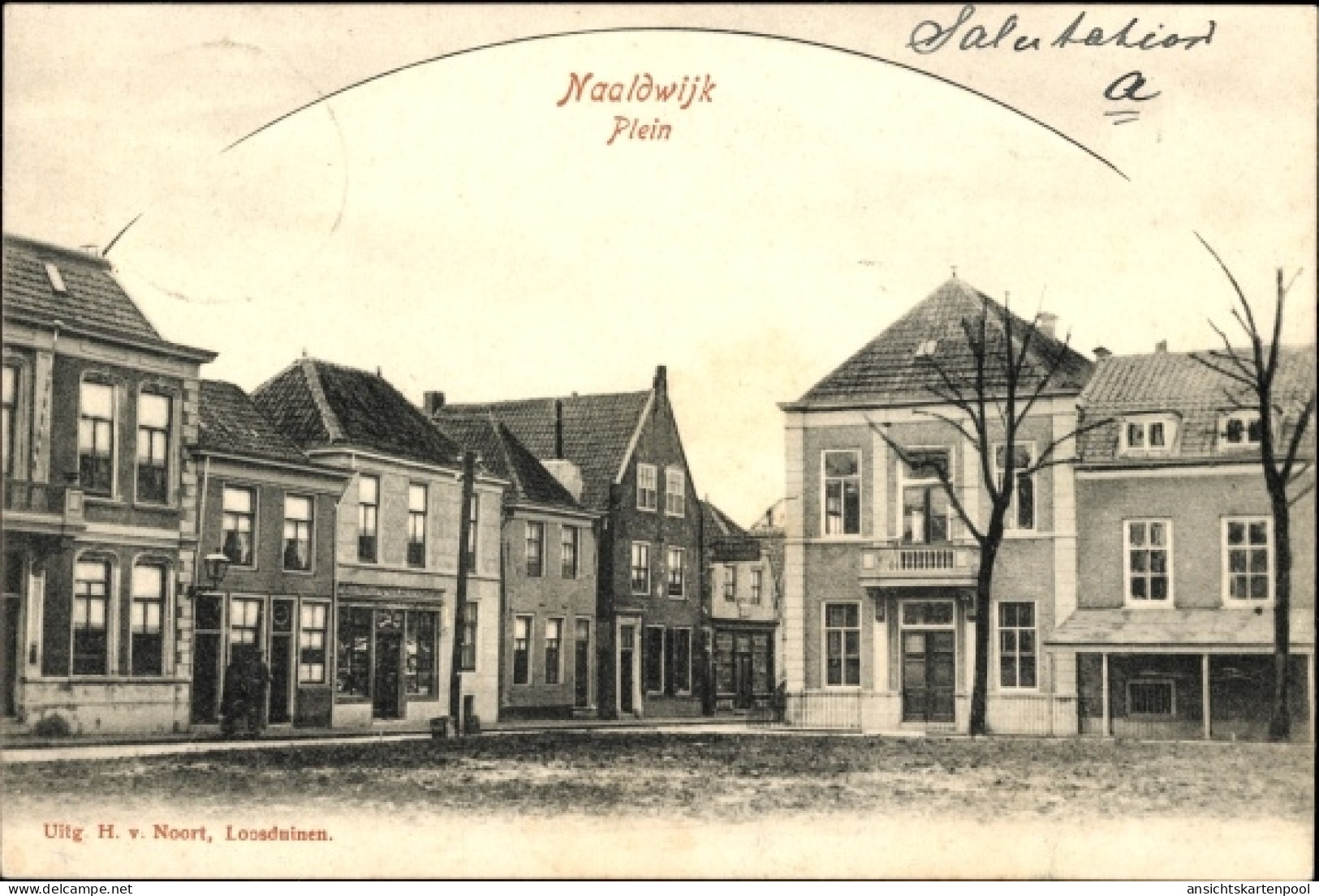 CPA Naaldwijk Südholland, Plein