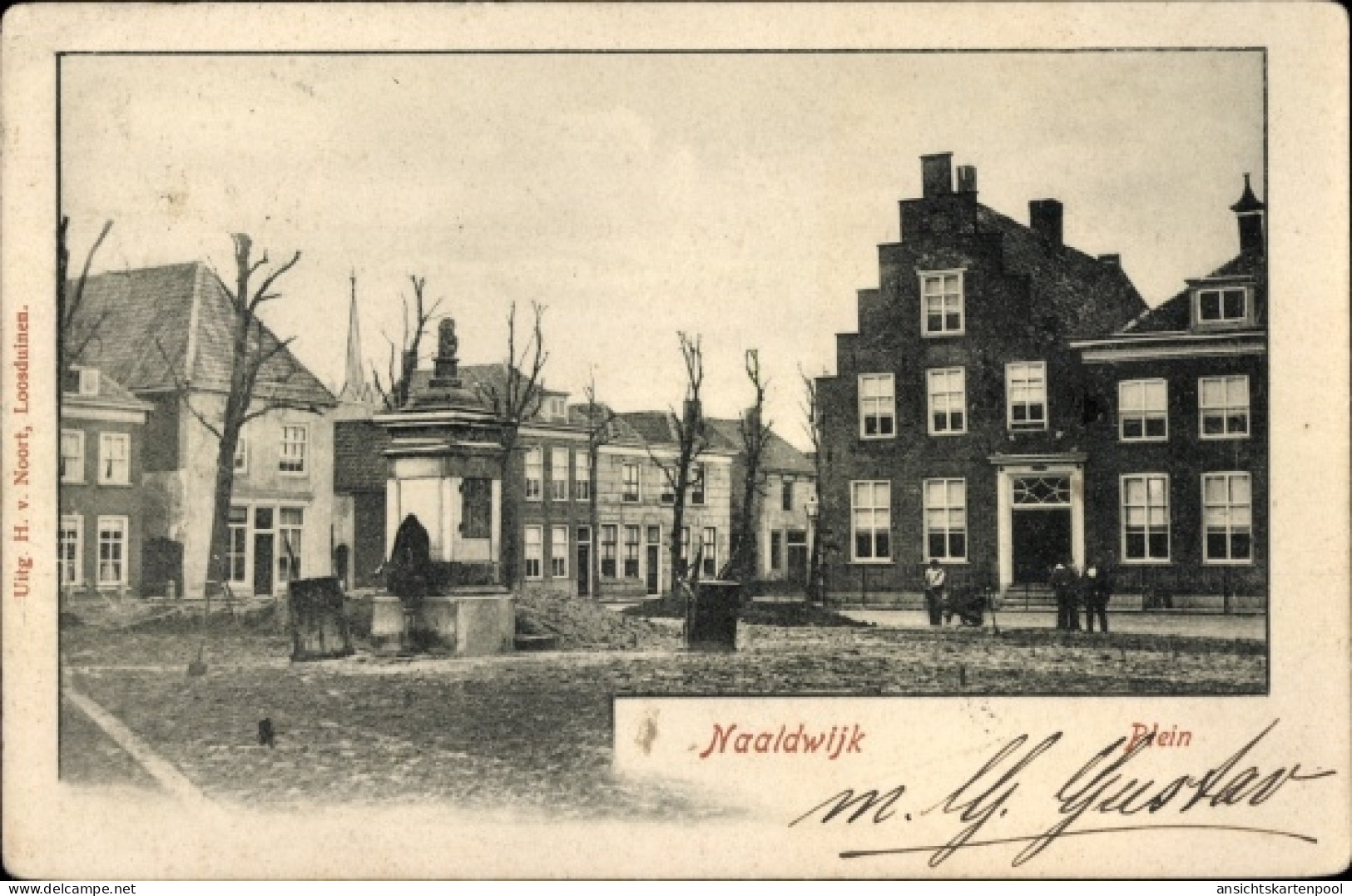 CPA Naaldwijk Südholland, Plein