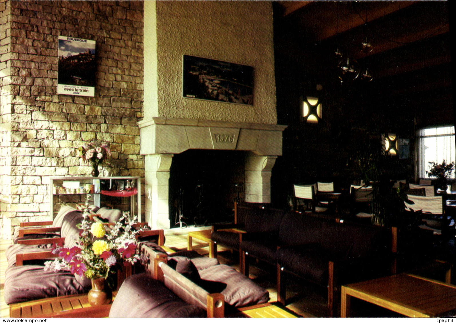 CPA Najac Aveyron Prexotel Residence de Vacances Le Salon Le Puech Calm