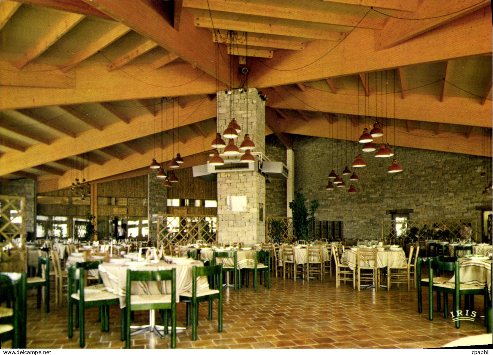 CPA Najac Aveyron Prexotel residence de vacances Pollution zero Le Restaurant Le Cantagrel