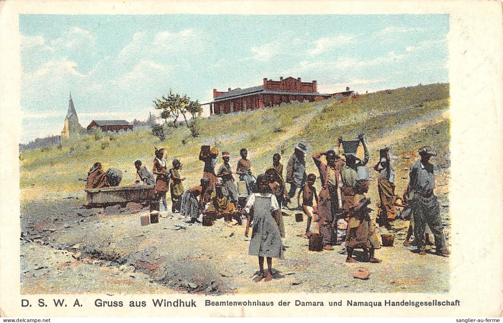 CPA NAMIBIE GRUSS AUS WINDHUK