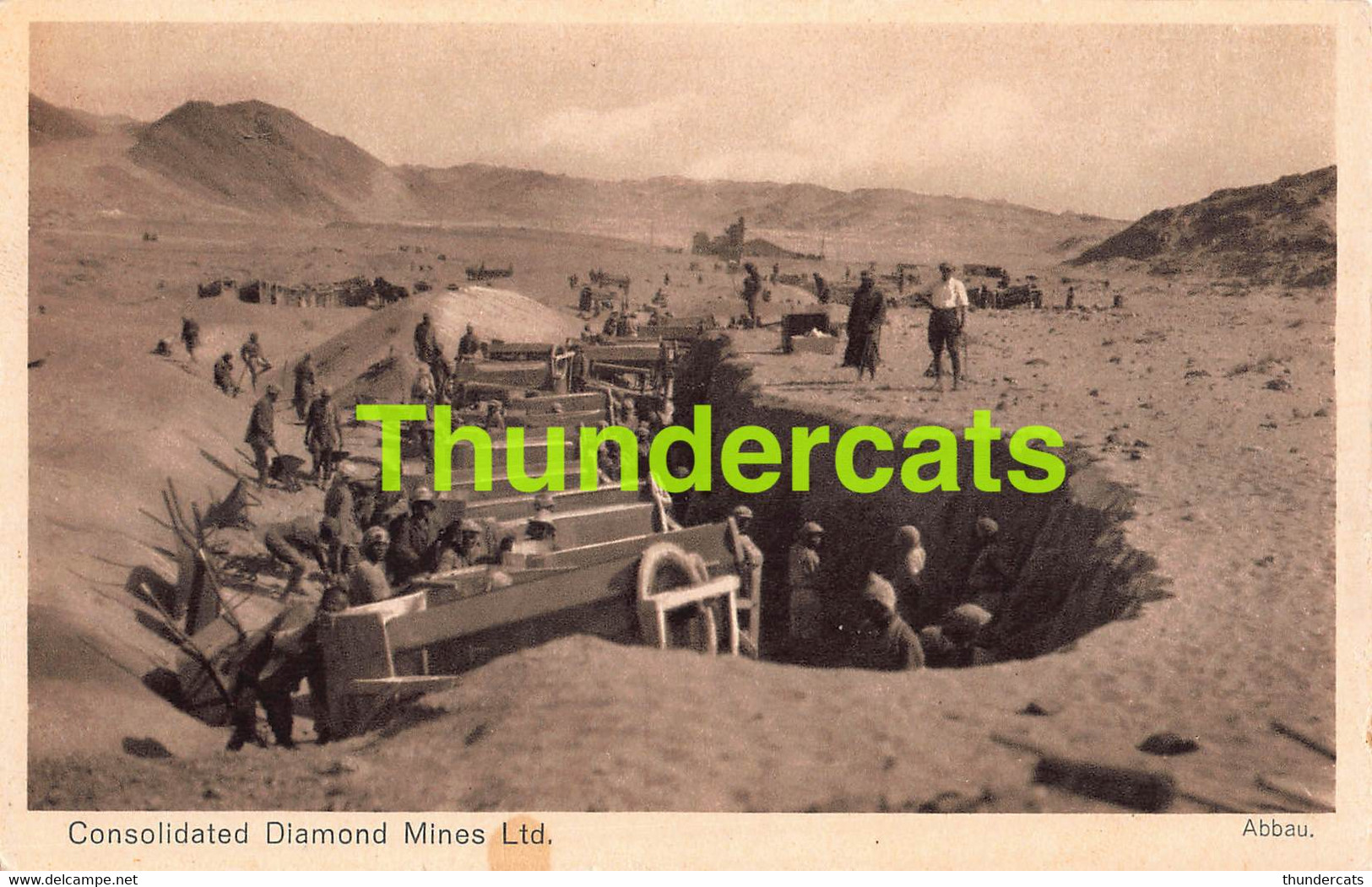 CPA NAMIBIE NAMIBIA CONSOLIDATED DIAMOND LINES ABBAU