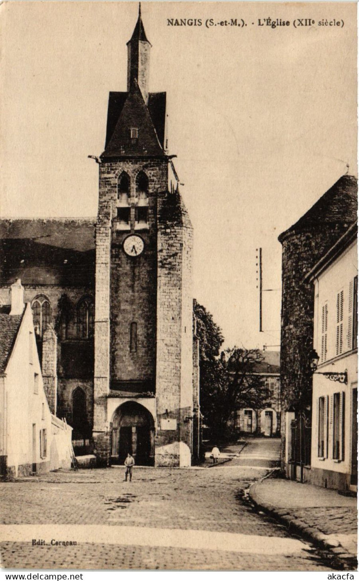 CPA NANGIS - L'Église (472085)