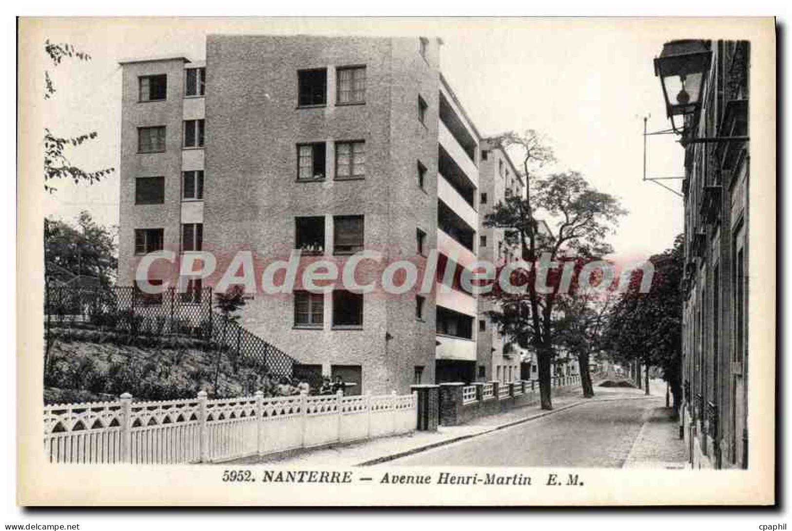 CPA Nanterre Avenue Henri Martin