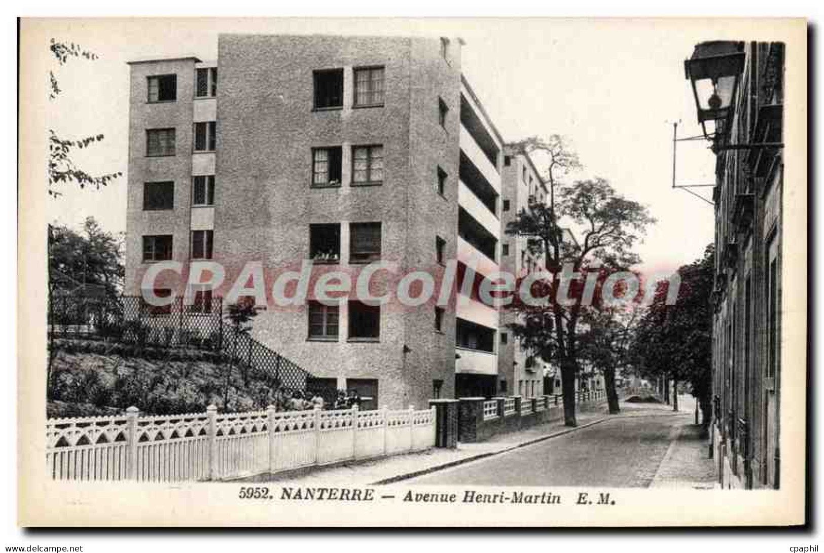 CPA Nanterre Avenue Henri Martin