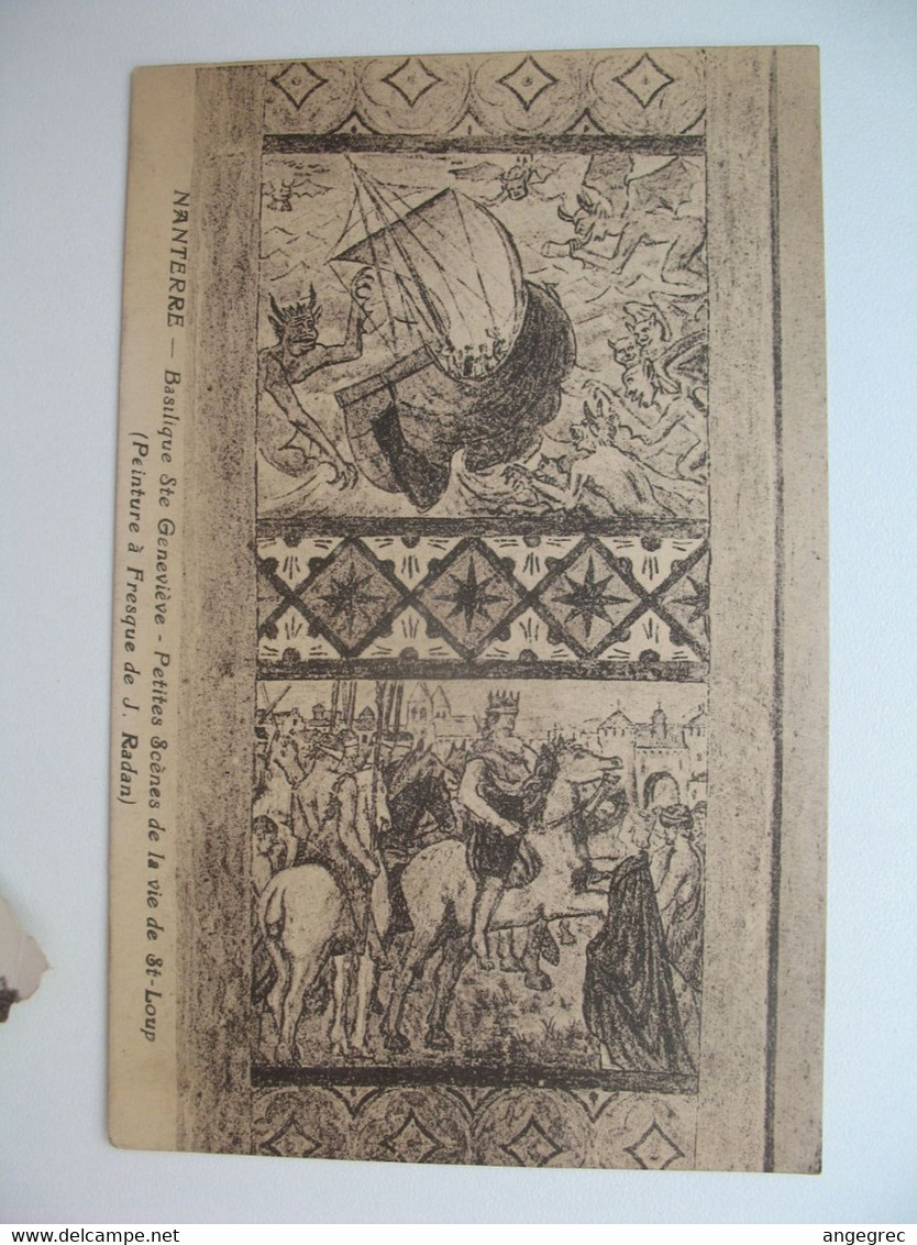 CPA  Nanterre Basilique Sainte-Geneviève Petites Scènes de la vie de St-Loup