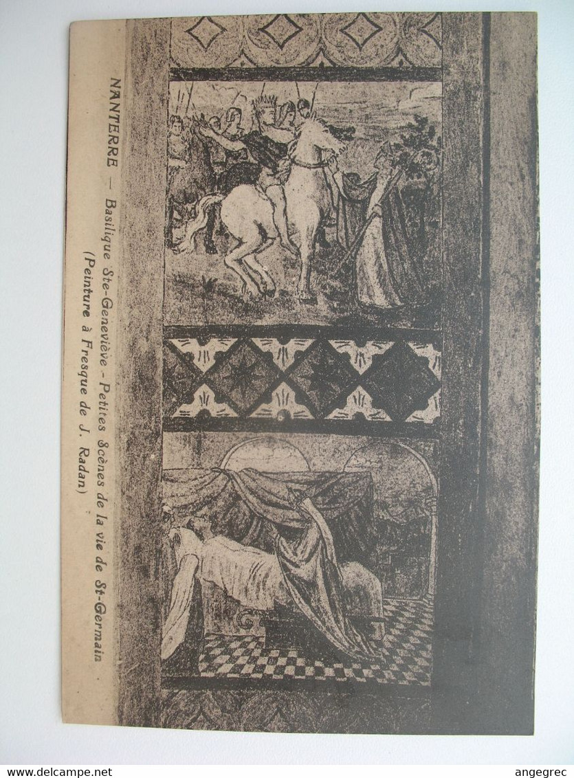 CPA  Nanterre Basilique Sainte-Geneviève Petites Scènes de la vie de St-Loup