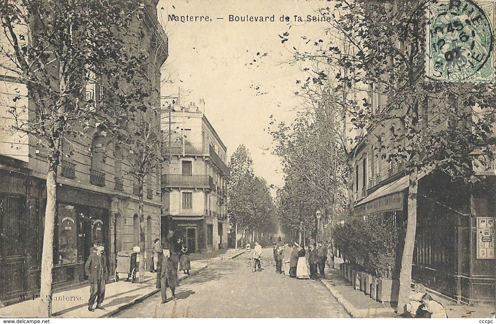 CPA Nanterre Boulevard de la Seine