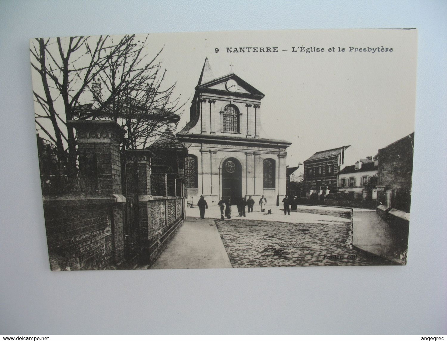 CPA  Nanterre L'Eglise et le Presbytère