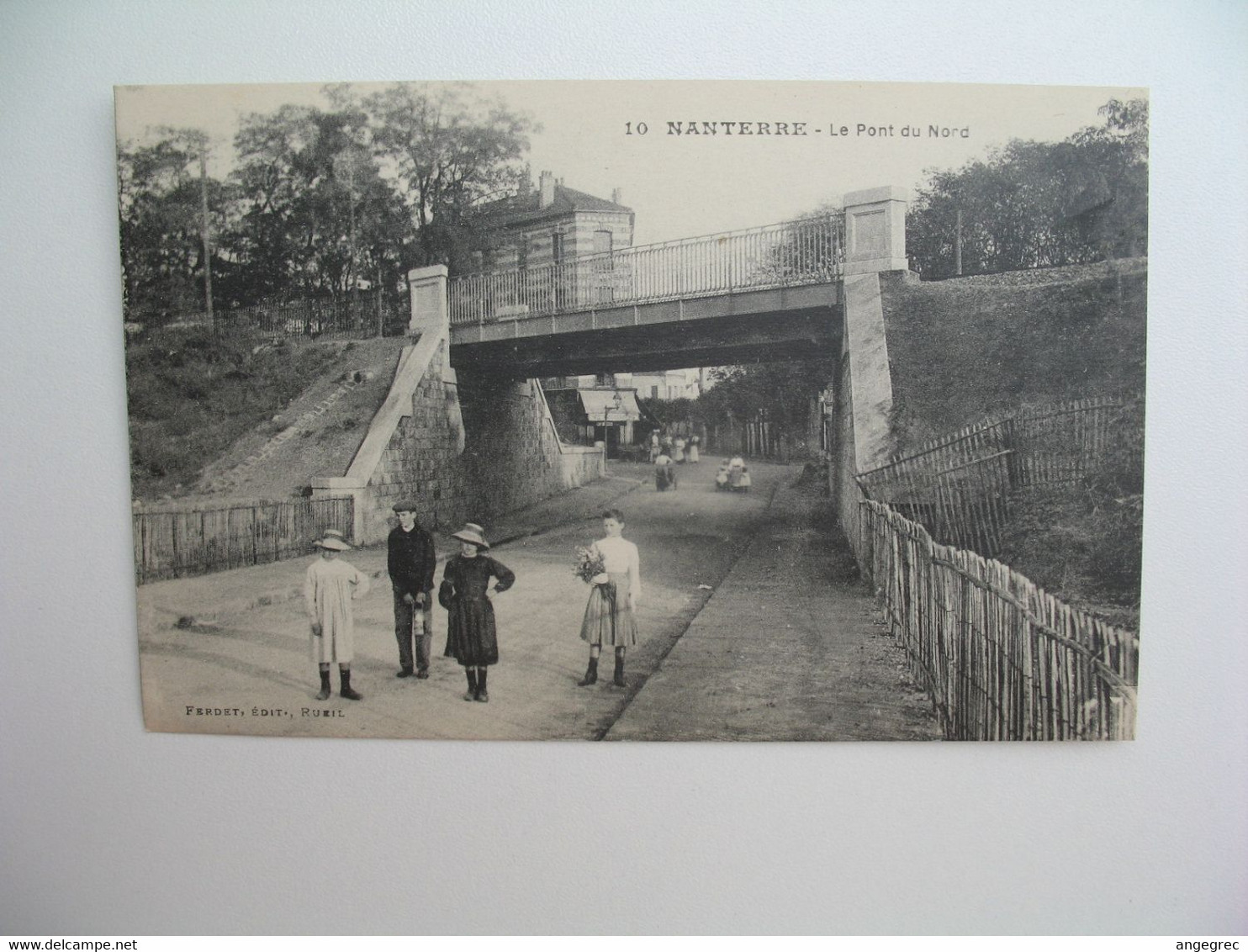CPA  Nanterre Le Pont du Nord