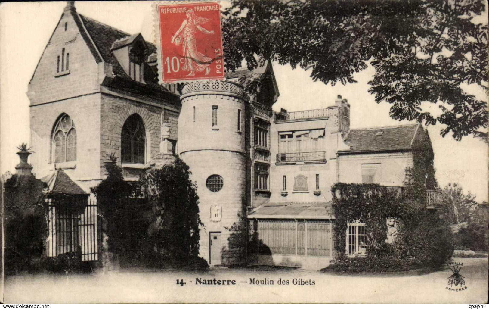CPA Nanterre Moulin des Gibets