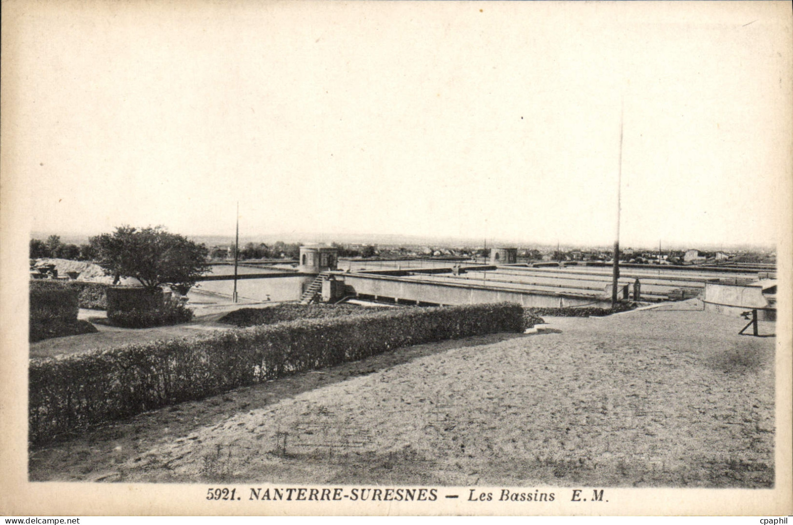 CPA Nanterre suresnes Les Bassins