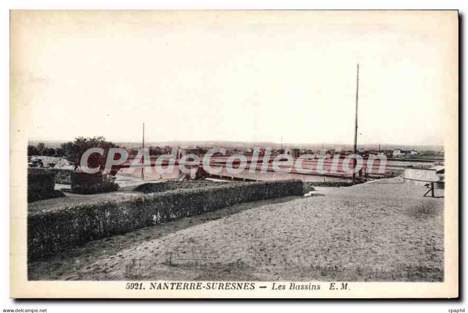 CPA Nanterre suresnes Les Bassins