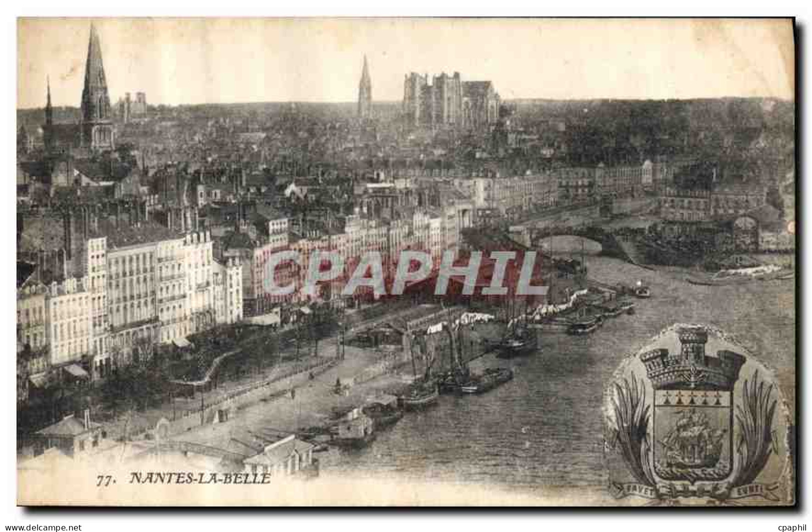 CPA Nantes la Belle