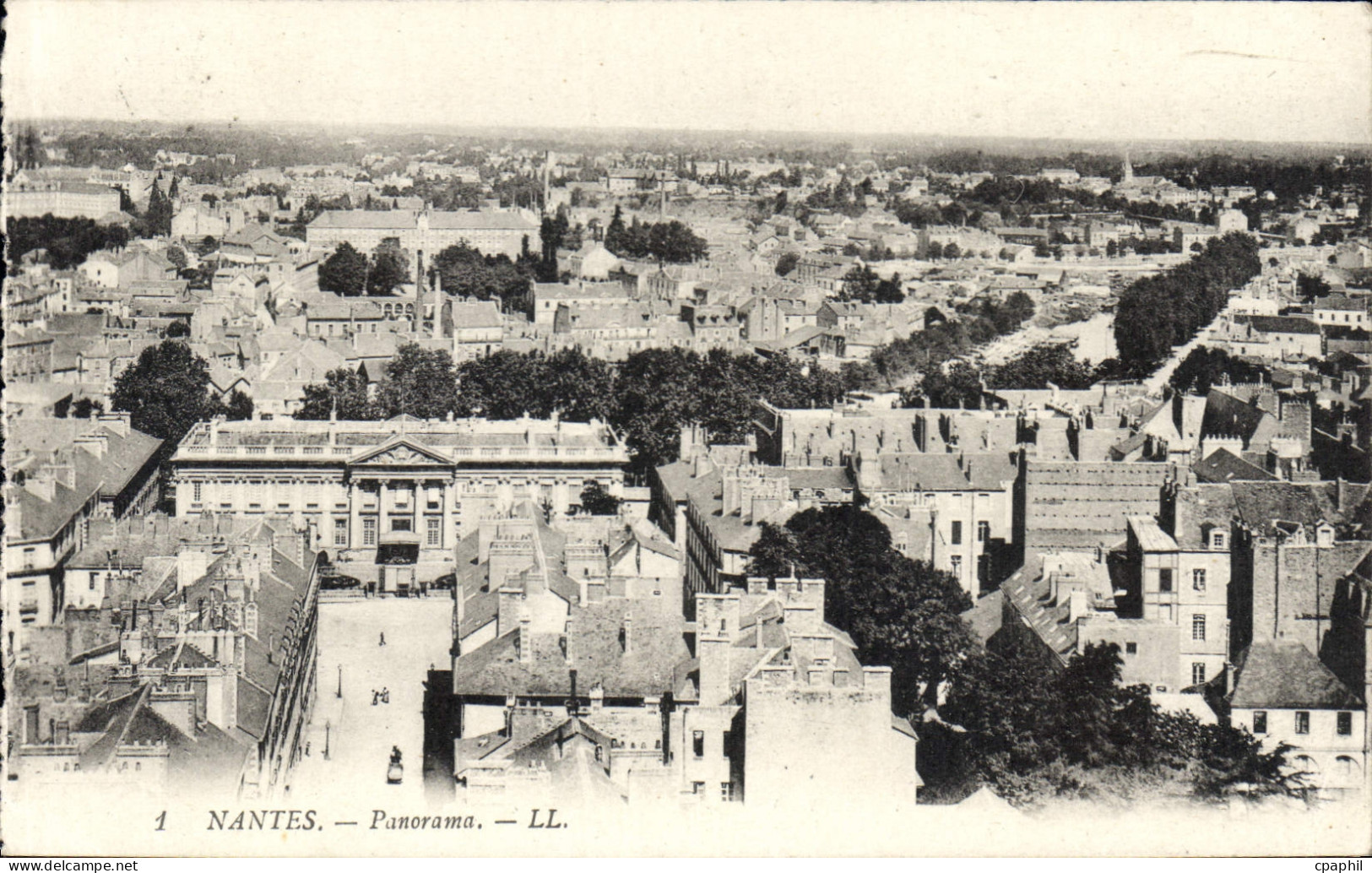 CPA Nantes Panorama