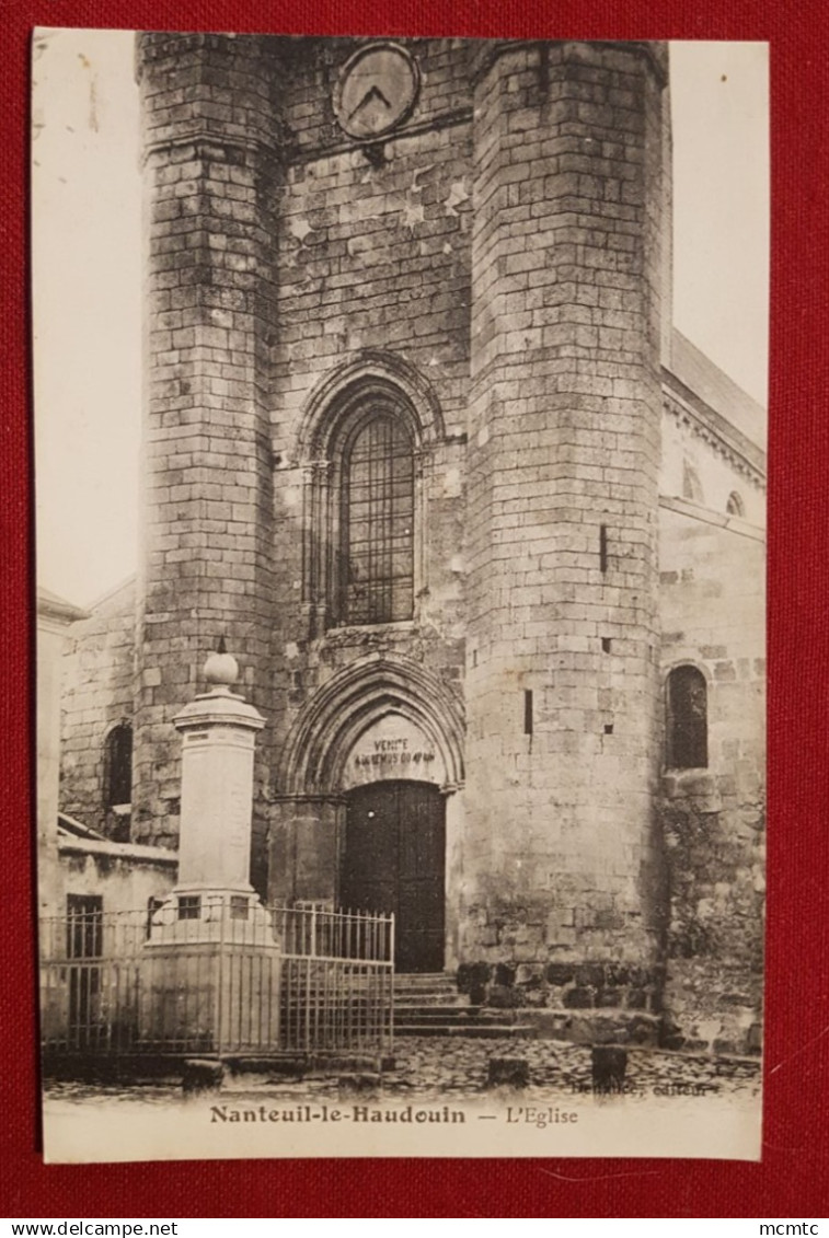 CPA - Nanteuil-le-Haudouin - L'église