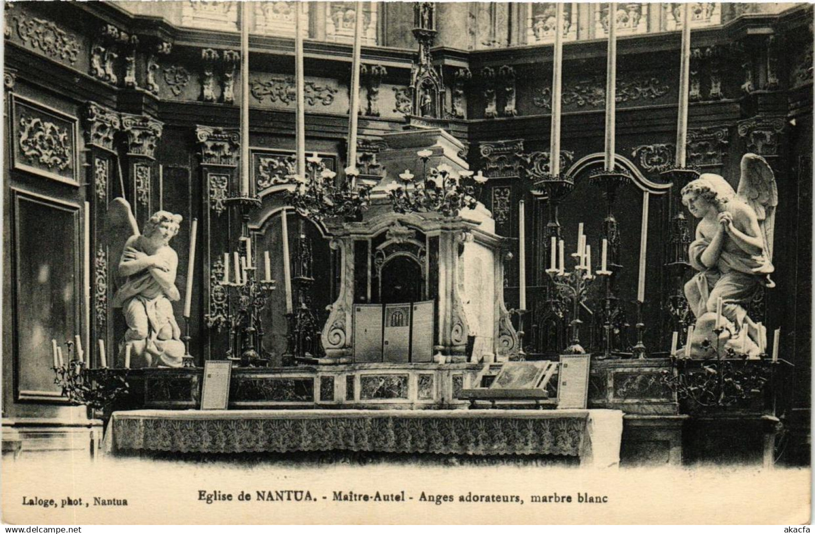 CPA NANTUA église de NANTUA Maitre-Autel (683928)