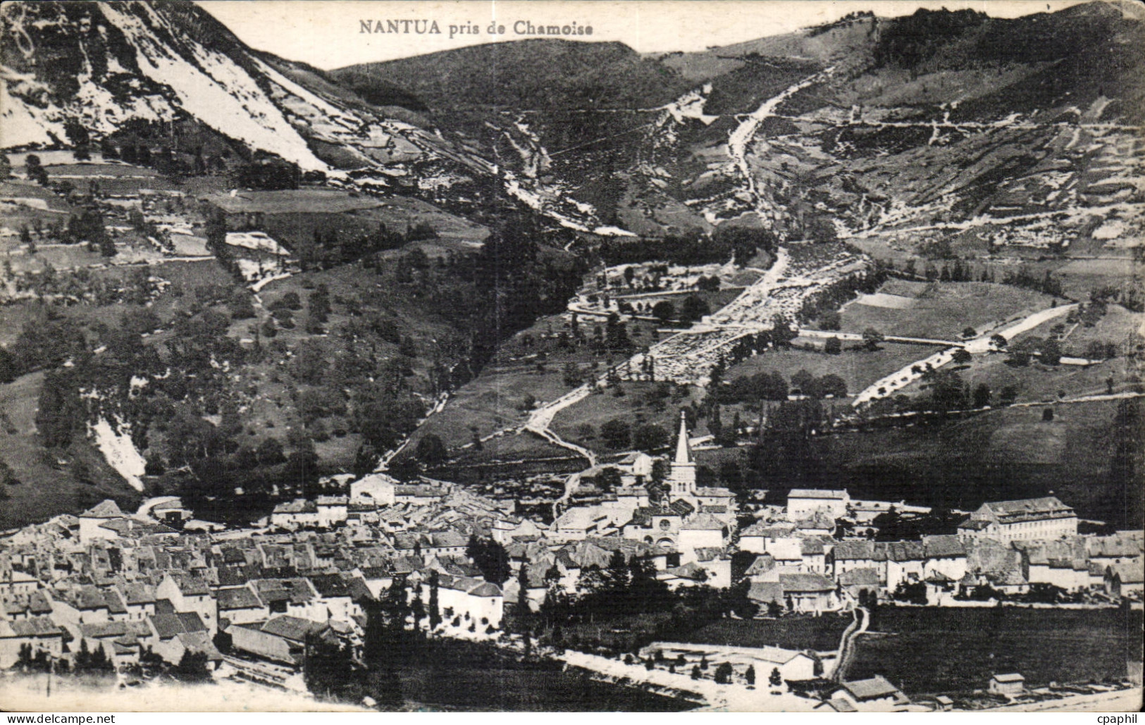 CPA Nantua Nantua pris de Chamoise