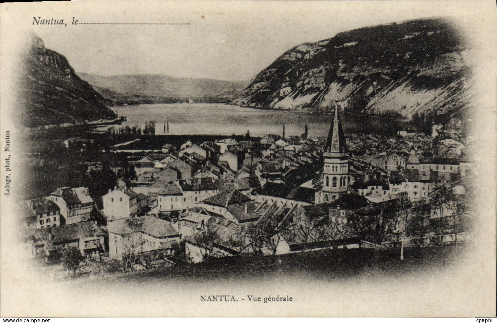 CPA Nantua vue generale