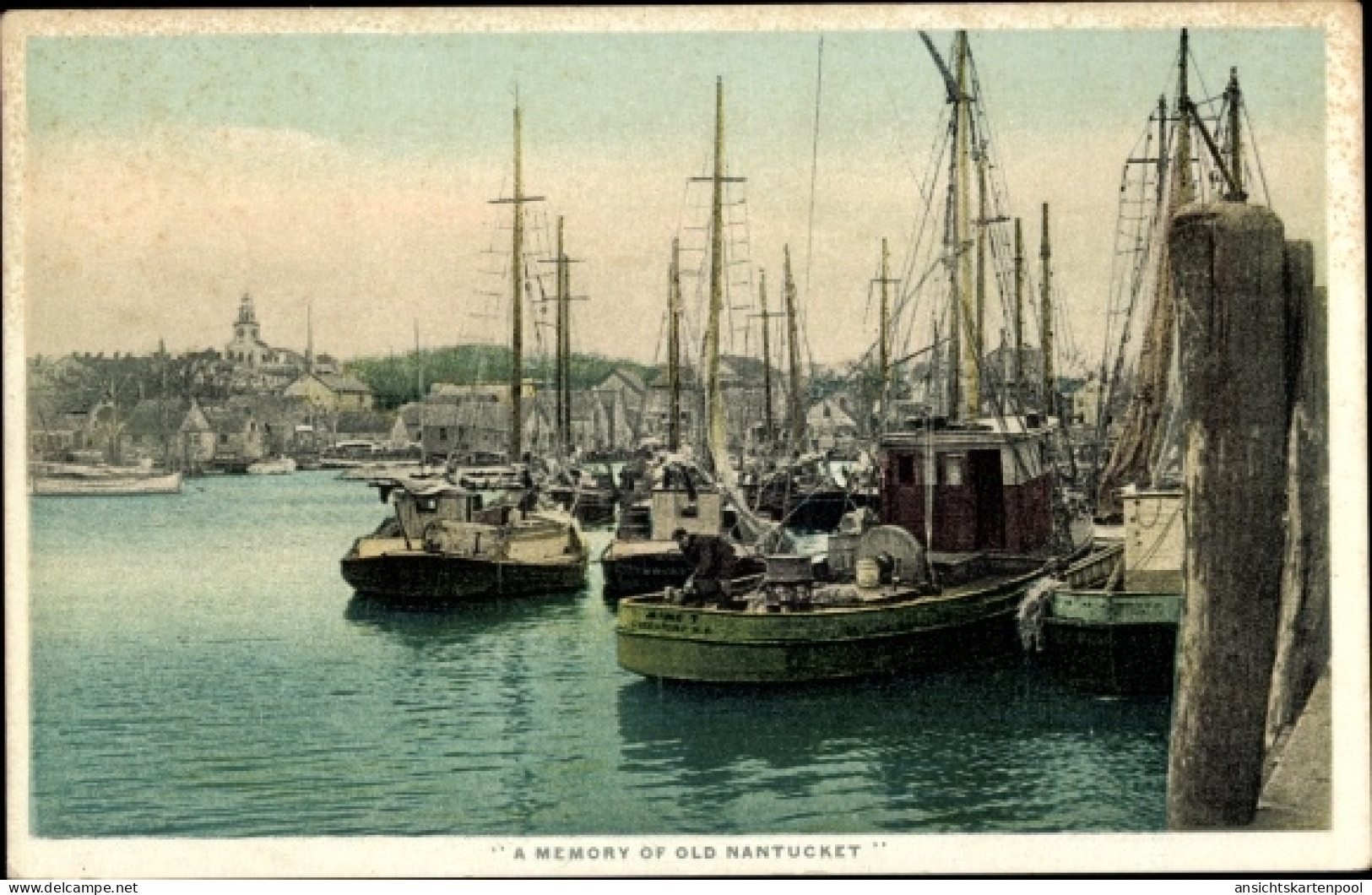 CPA Nantucket Massachusetts USA, eine Erinnerung an das alte Nantucket