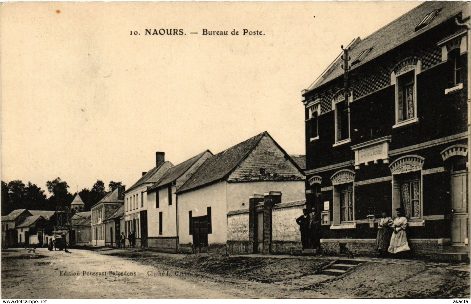 CPA NAOURS - Bureau de Poste (295338)