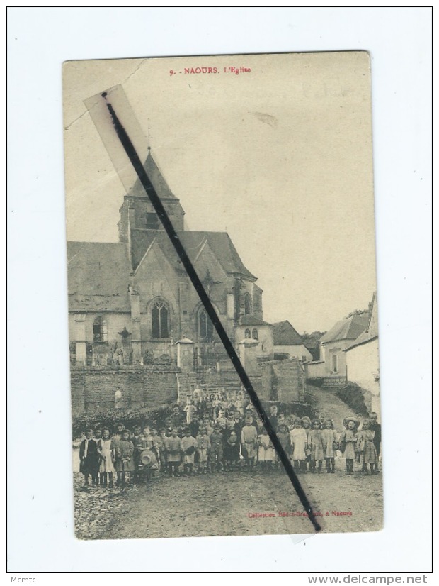 CPA  -   Naours  - L'Eglise