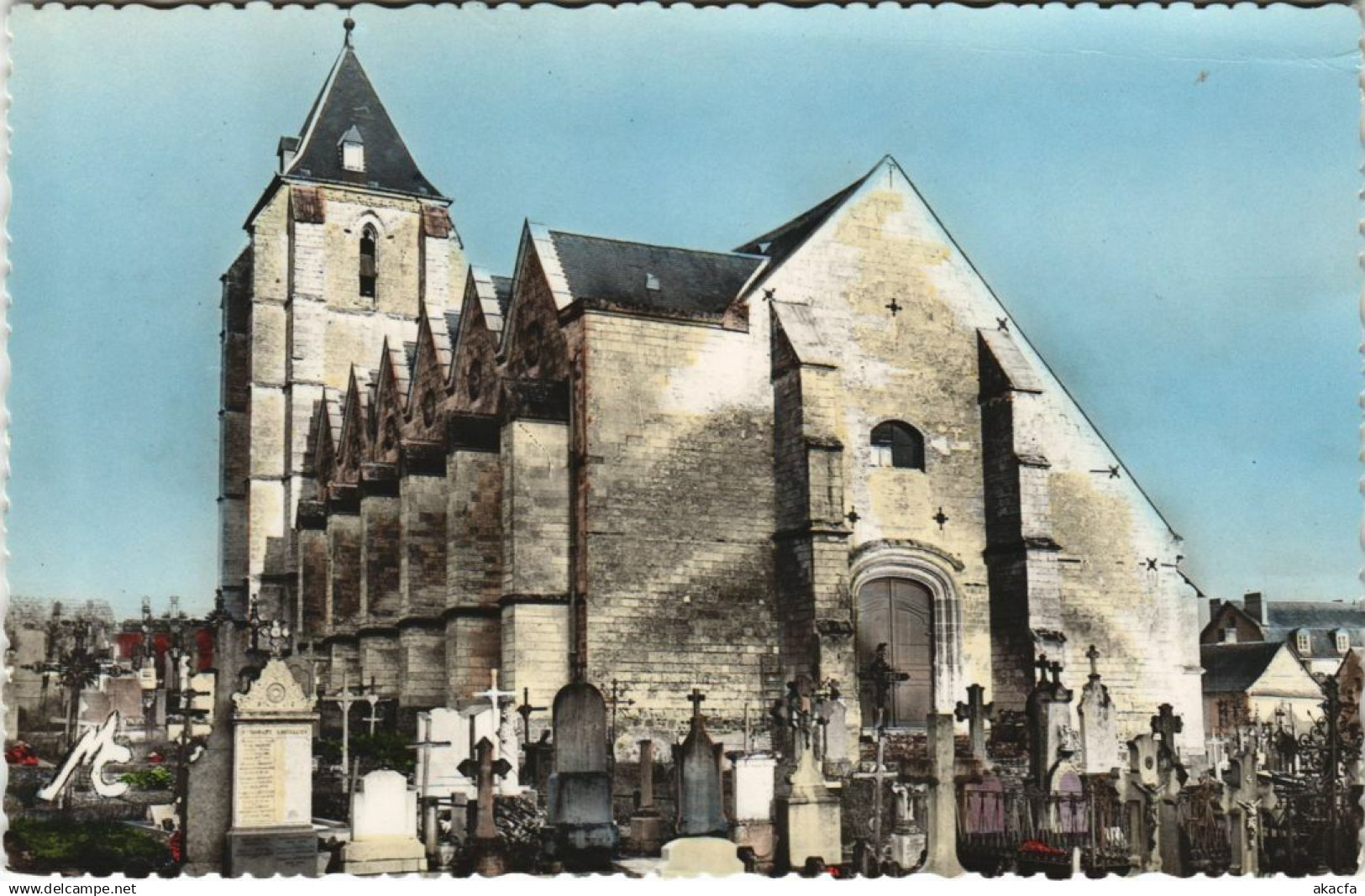 CPA NAOURS La cité sousterraine Son église (807404)