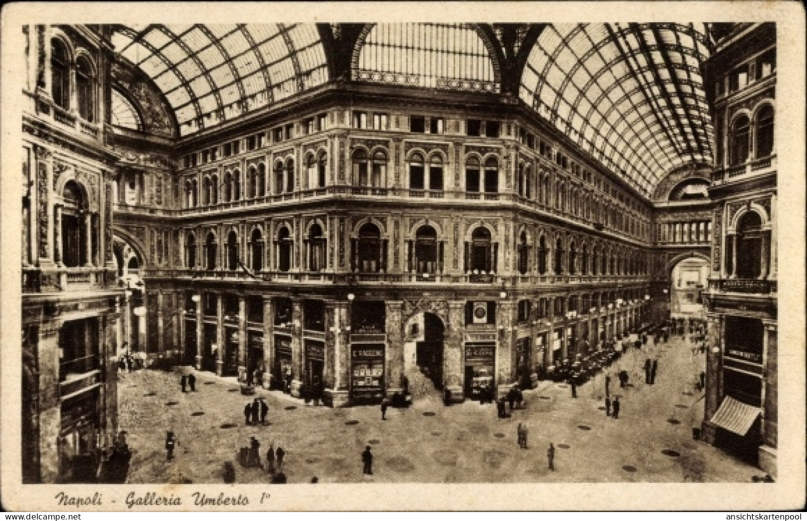 CPA Napoli Campania, Galleria Umberto e Persone, Vendolo