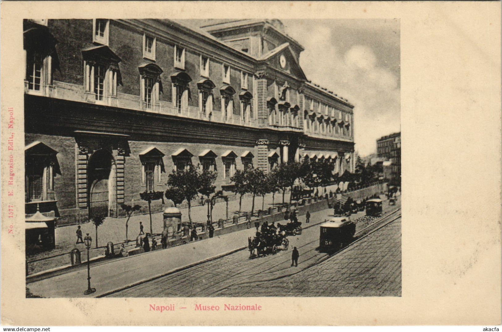 CPA NAPOLI Museo Nazionale ITALY (14576)