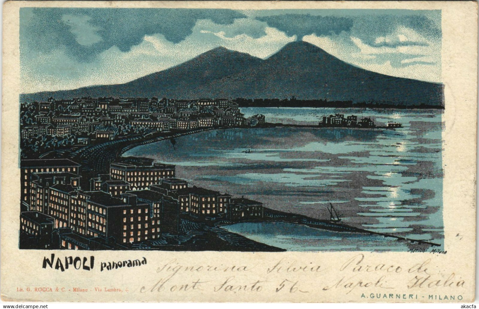 CPA NAPOLI Panorama ITALY (15085)