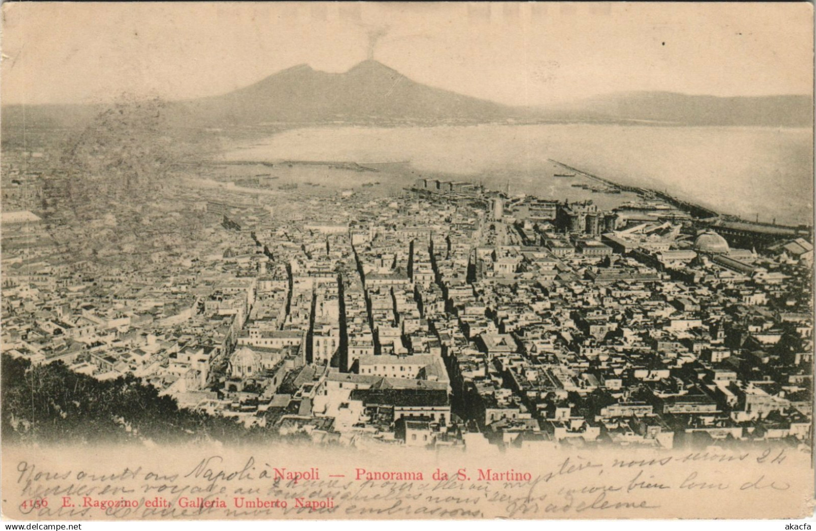 CPA NAPOLI Panorama ITALY (15461)