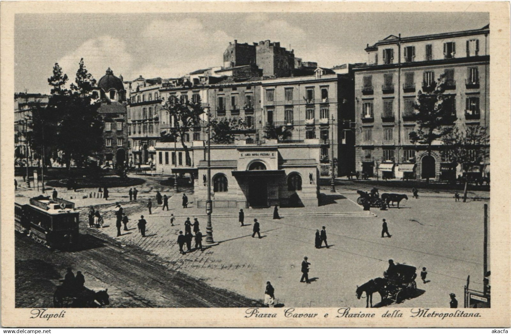 CPA NAPOLI Piazza Cavour ITALY (15139)