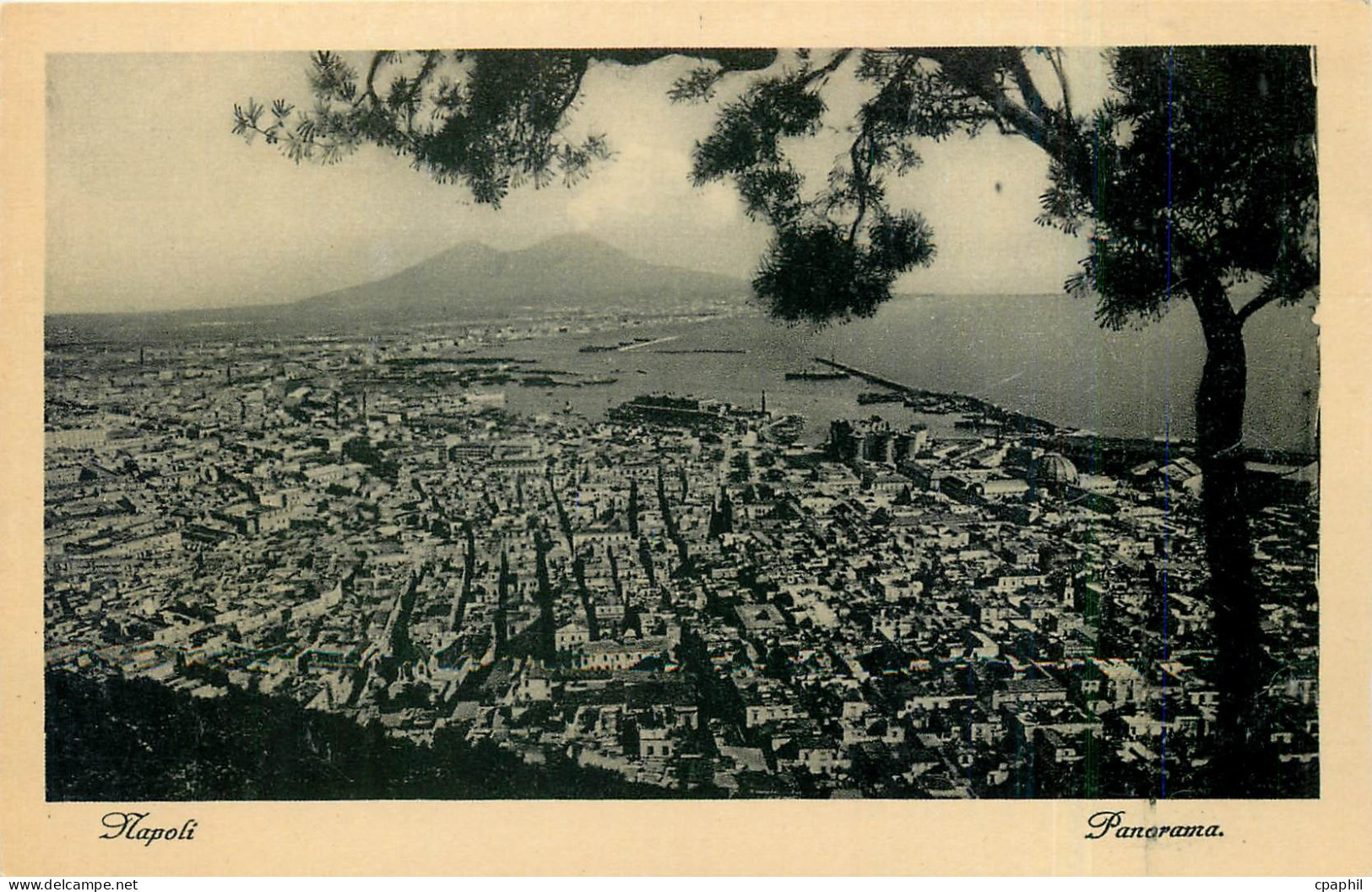CPA Napoli-Via Partenope e Castel dell Ovo