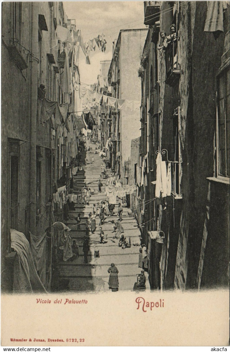 CPA NAPOLI Vicolo del Palouetto ITALY (809167)